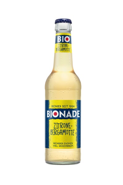 2 x 12 Bionade limone-bergamotto da 0,33 litri RIUTILIZZABILI-- Da consumarsi preferibilmente entro: 31/10/24 - Ridotto