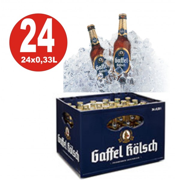 24 x Frueh Koelsch 0.33 Scatola originale 4,8% vol