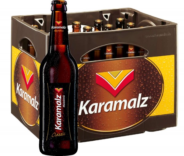 Karamalz Classic Malt Drink - Senza alcool 20x0,5l - Scatola originale