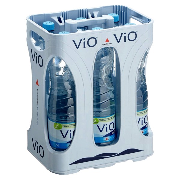 2 x 6x1,5 litro ViO acqua minerale ancora 6x1,5 litro scatola originale di cui 6 euro restituibili