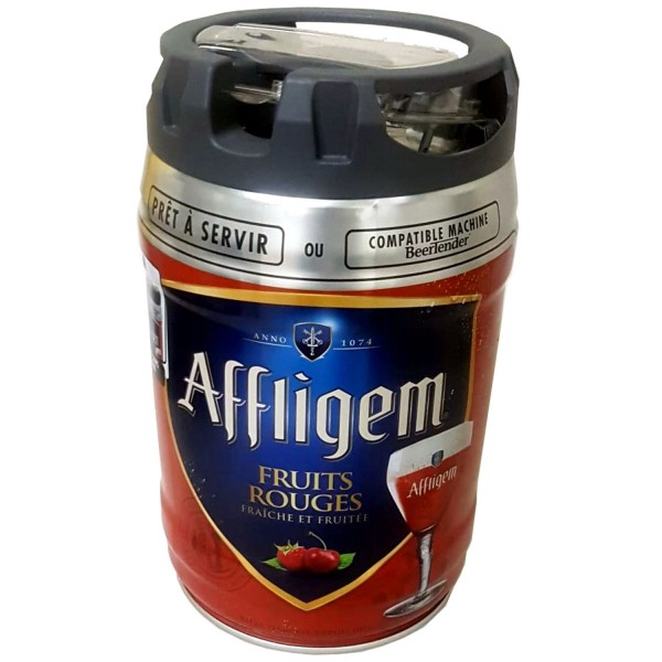 Fusto per feste Affligem Fruits Rouge Fusto da 5 litri con rubinetto 5,2% vol.