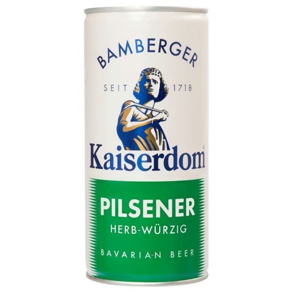 12 x 1L Kaiserdom Pilsener 4,9% vol.aspra-piccante lattina da 1 litro